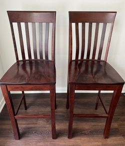 Barstools - Amish Cherry Wood