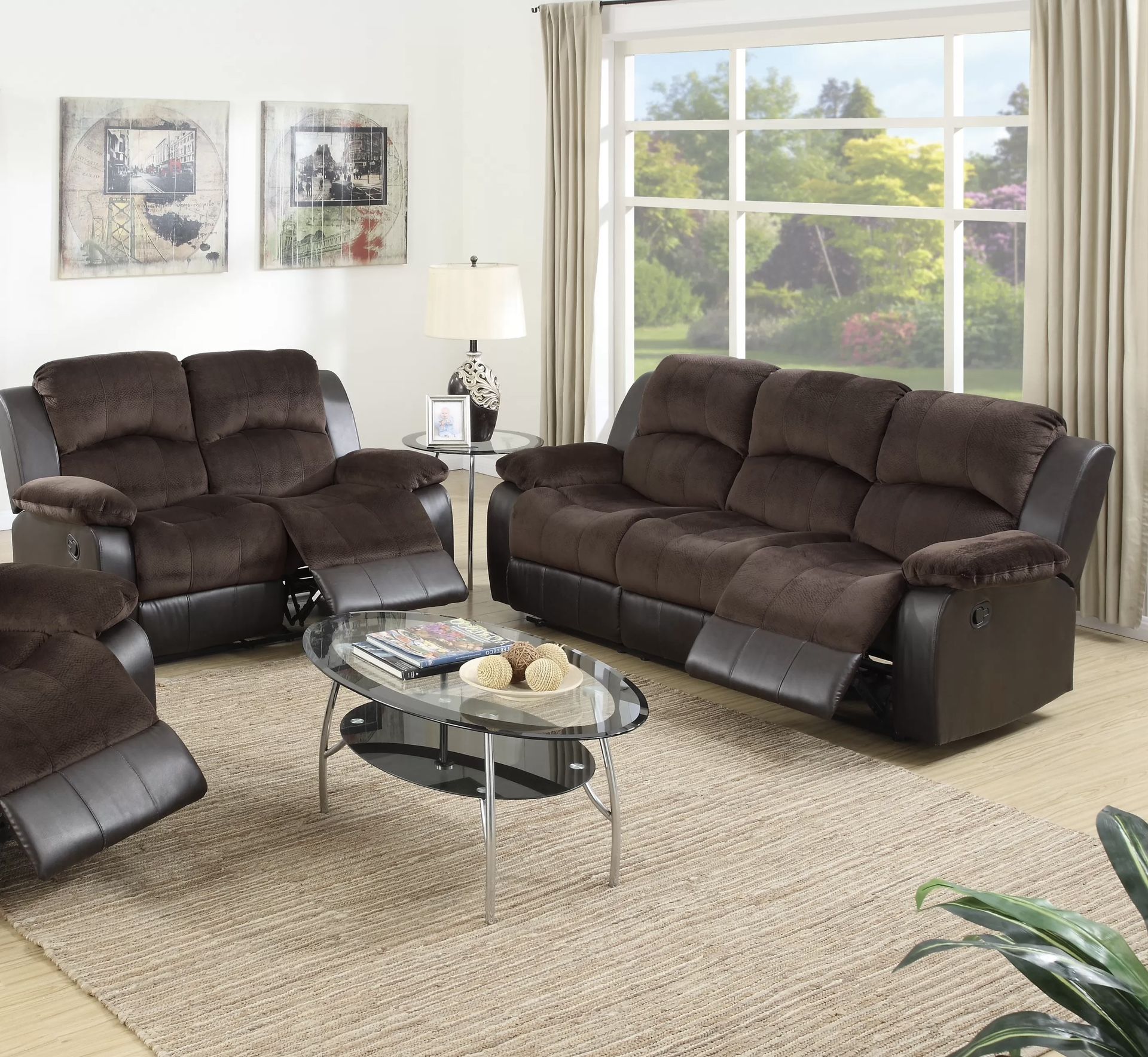 Recliner Sofa And Loveseat Set Brand New
