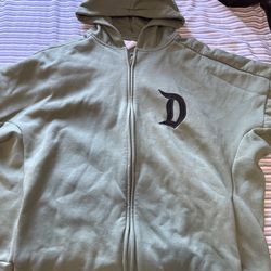 Disneyland Green Spirit Jersey Zip Up Hoodie