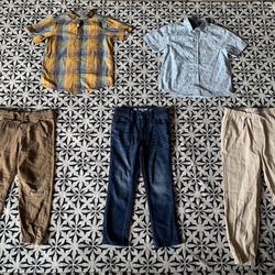 Boy Flannel & Jeans Size 6/7