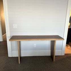 Live Edge Teakwood Console