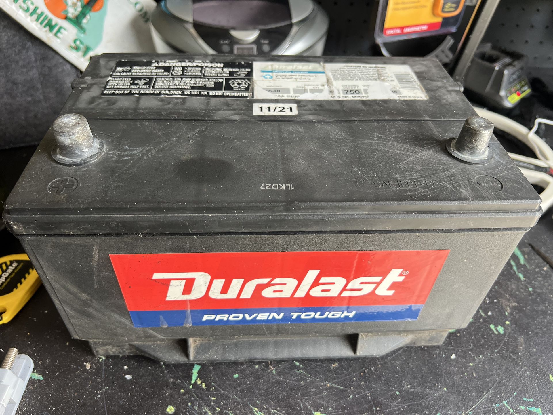 Duralast Battery BCI Group Size 65 750 CCA 65-DL