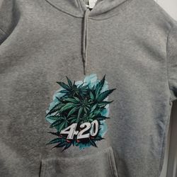 Basic Gray Hoodie 420