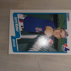 Larry Walker Rookie 