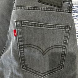 Charcoal Levi’s 
