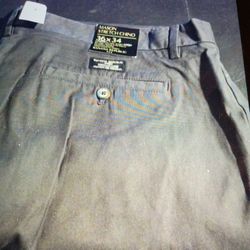 BANANA REPUBLIC JEAN CO  MASON STRETCH CHINO PANTS KHAKI STYLE SIZE 36W/34L