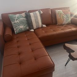 leather reversible modular sofa 