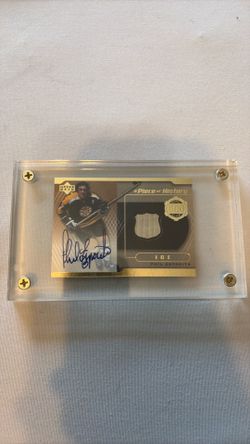 2000 Upper Deck A Piece of History 500 Goal Club Phil Esposito Card