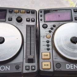 Denon DN-S1000 Professional DJ Turntable Tabletop CD CDJ MP3 Player 