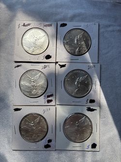 Monedas de plata