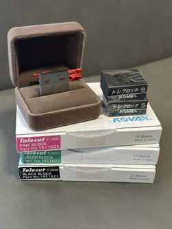 Kovax Tolecut Sanding Sheets Set, Toleblock S, Tungsten Steel Scraper - Detailing