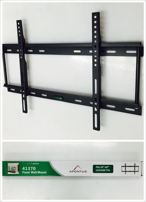 BRAND NEW IN BOX UNIVERSAL SLIM TV WALL MOUNT FITS ANY TV 32"-65" SUPPORT UP TO 176lbs $15 #41370