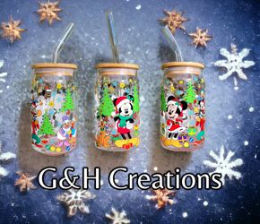 Glass Can Cup 16oz