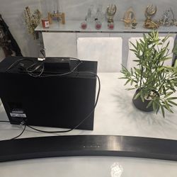 Samsung Curve Sound bar With Subwoofer EXCELLENT!