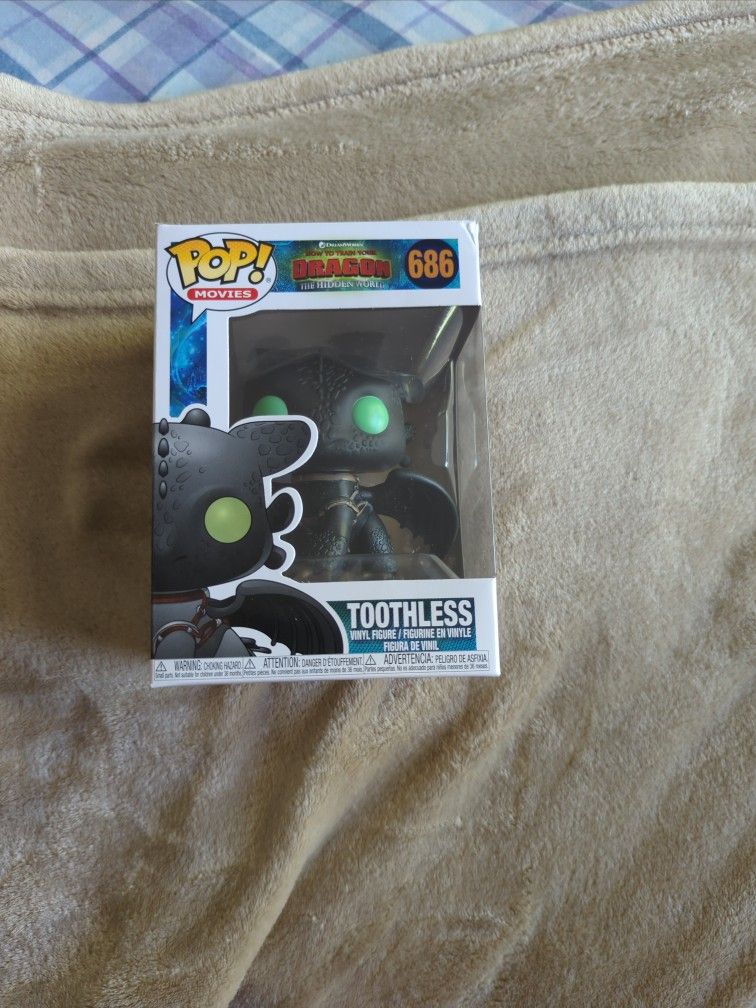 Pop Figure Toothless The Dragon