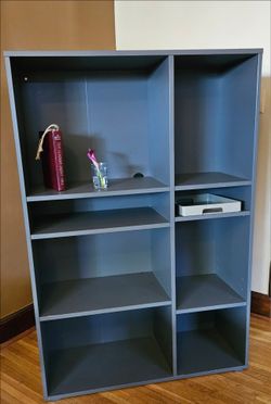 Gray Shelving Organizer