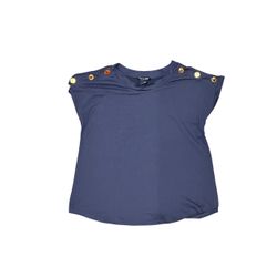 Coco & Shay Navy Blouse 