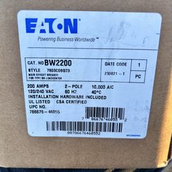 Eaton BW2200 circuit breaker