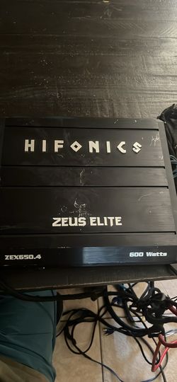Hifonics Zeus elite 600w