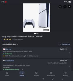 Sony ps5 disc