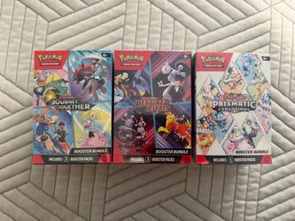 Pokemon TCG Booster Bundles