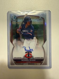 Ricardo Olivar Bowman 1st Auto /299
