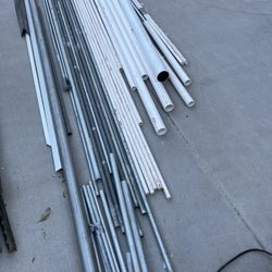 Metal Electrical Conduit And PVC.