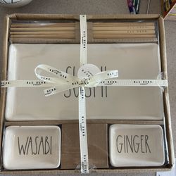 Rae Dunn Sushi Set $15 Each