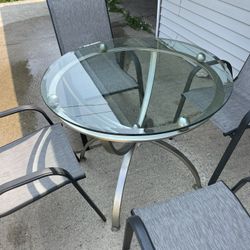 Glass Table (no Chairs)