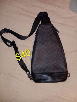 Authentic Coach Cross body backpack