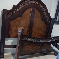 Cabecera Y Vase Queen "