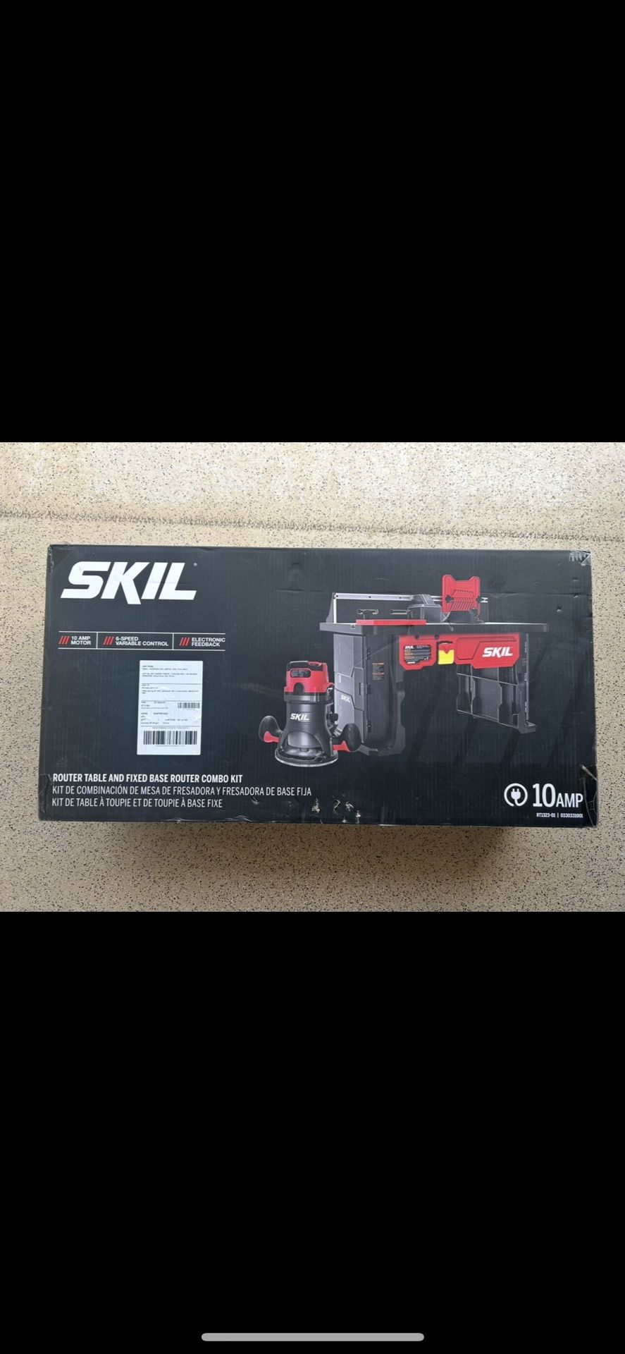 Router Table And Fixed Base Router Combo Kit