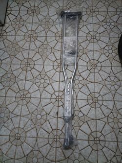 Aluminum Underarm Crutch New in Wrap