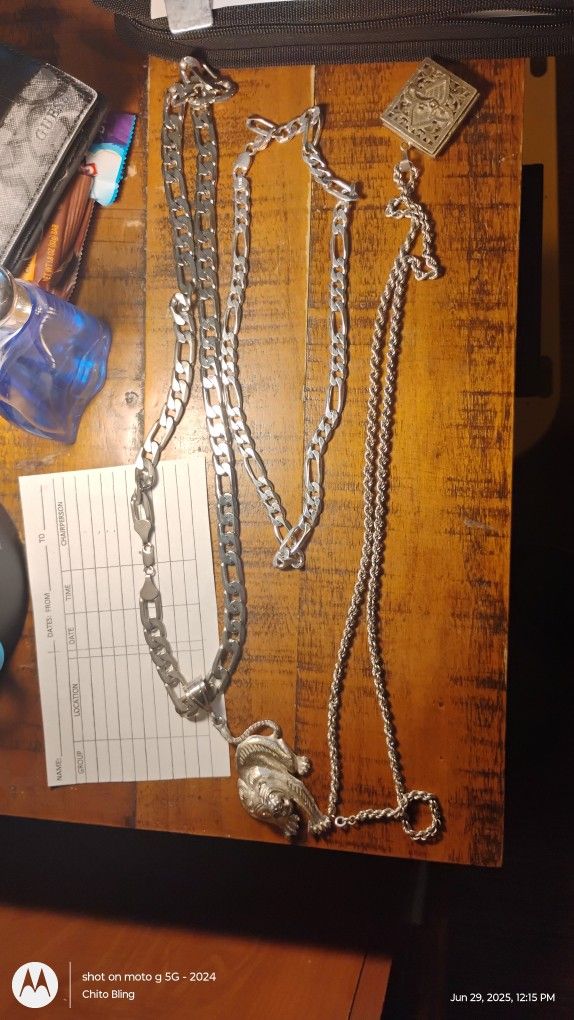 Silver Chains Make Me A Offer Flexible