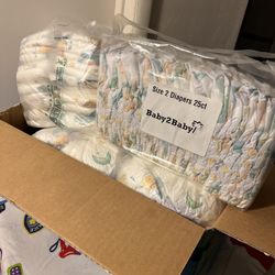  Tengo 4 Paquetes de  Pampers Size  #2  Por Si alguien Esta Interesado 