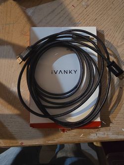 IVANKY 10K 8K HDMI Cable 10 ft, 48Gbps HDMI 2.1 Cable 10ft Ultra High Speed, 8K@60Hz, 4K@120Hz, HDR/eARC/HDCP 2.2&2.3, Braided HDMI Cord 6ft Compatib