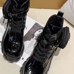 Fashion buckle Boots 