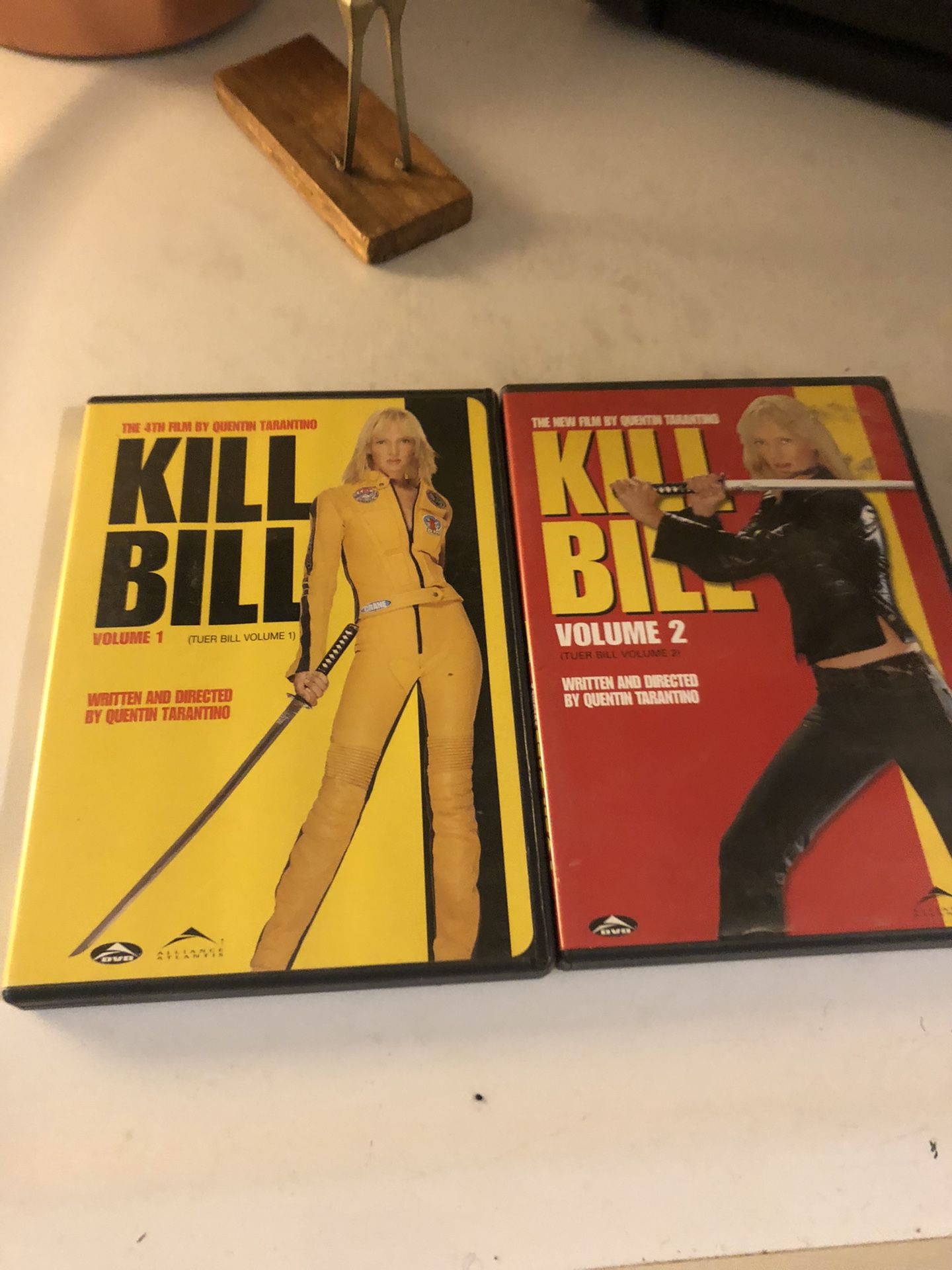Kill Bill Volume 1 and 2 DVD’s / Not Blu-ray 