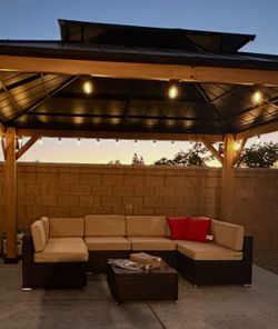 Outdoor sectional - 7 piece