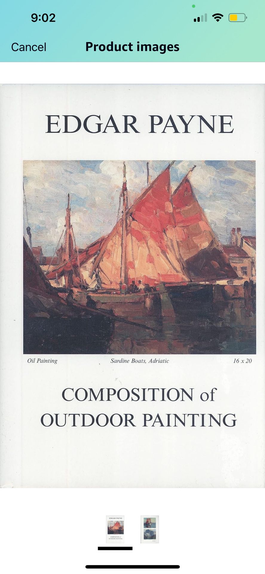 Edgar Payne - Composition of Outdoor Painting - hardback