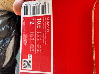 Nike Air Max 90 Wolf Grey Size 10.5