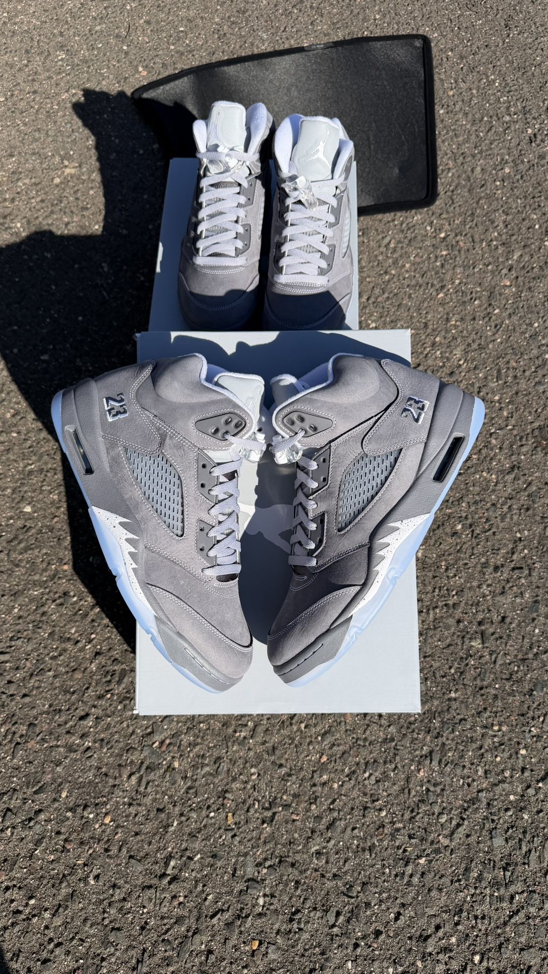 Jordan 5 Retro Wolf Grey Size 8-8.5-9-10.5-12-13