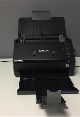 Epson WorkForce ES-400 II Duplex Document Scanner, Black (B11B261201)