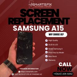 Samsung Galaxy A15 Screen Replacement Display | Premium & Aftermarket | OLED & LCD