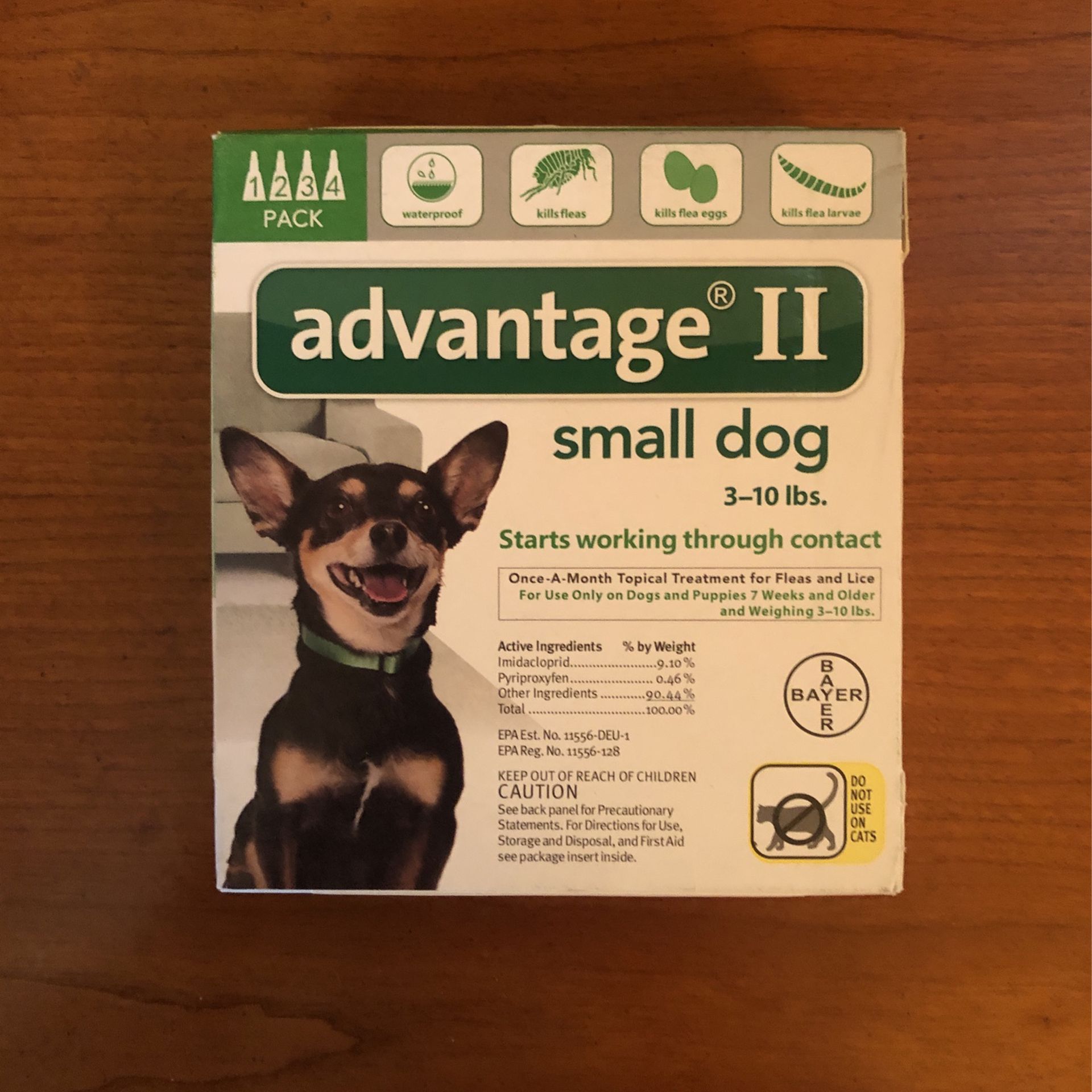 Advantage II For Small Dogs