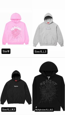 Spider hoodies and supreme hoodies