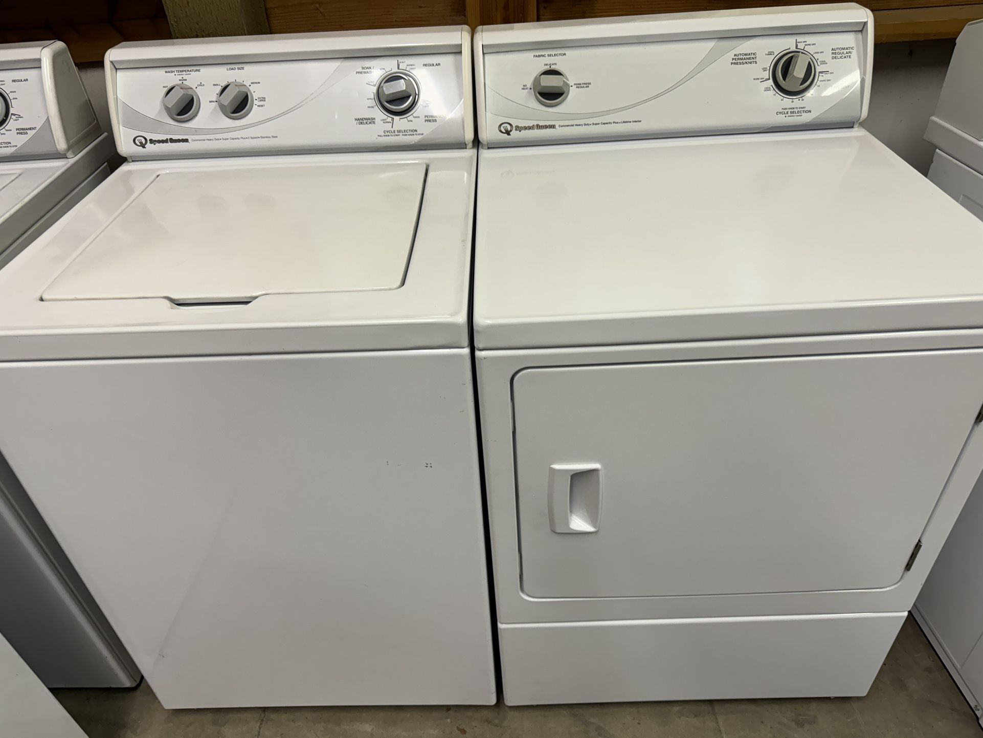Speed Queen Washer&Dryer
