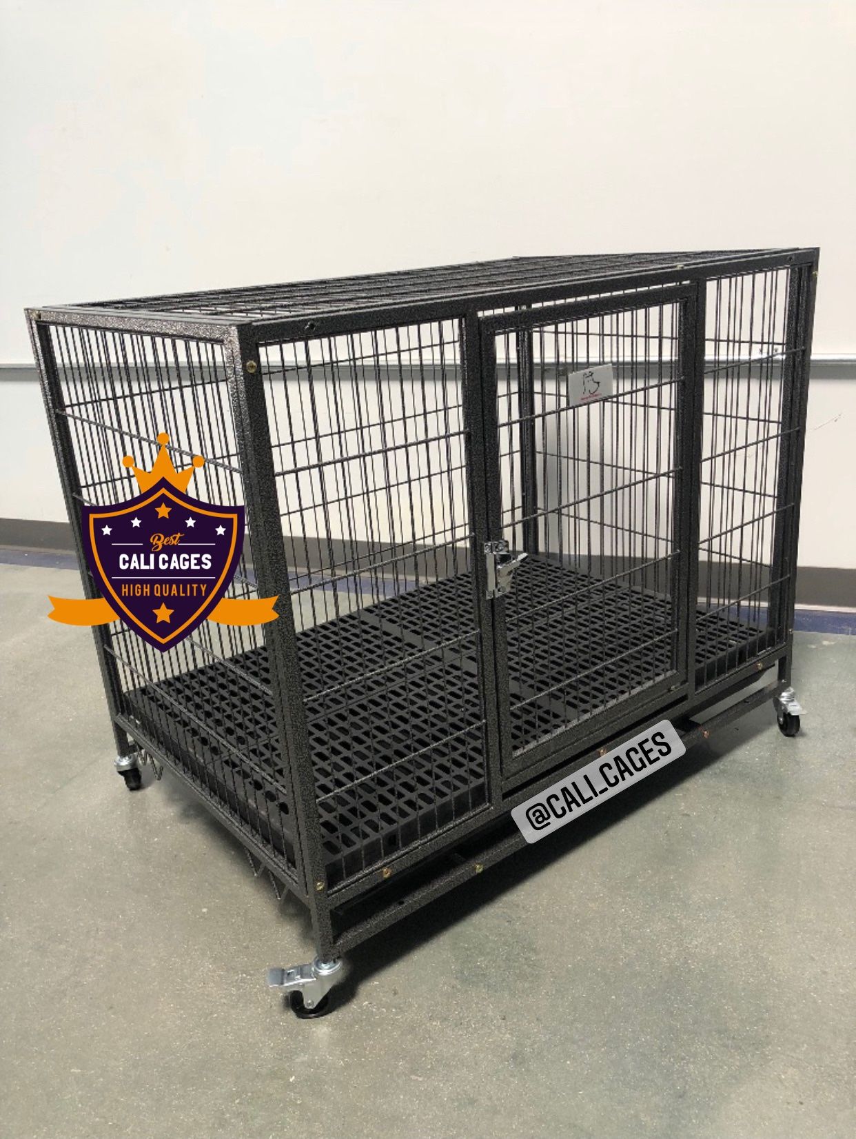 Dog Pet Cage Kennel Size 37β Medium With Plastic Floor Grid New In Box π¦