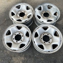 6 lug Toyota GMC Chevrolet Yukon Tahoe suburban 16 inch steel wheels 