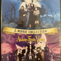 The ADDAMS FAMILY/ADDAMS FAMILY VALUES Double Feature (DVD) NEW!